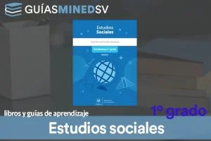 Guías de Estudios sociales de Primer Grado MINED 2025 – Descargar en PDF