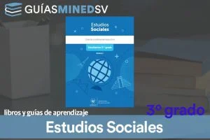 Guías de Estudios sociales de Tercer Grado MINED 2025 – Descargar en PDF