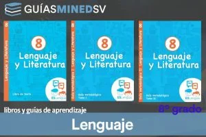 Guías y Libro de Lengua y literatura de Octavo Grado resuelto MINED Eslengua 2025 – Descargar en PDF