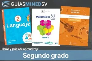 Libros de texto y guías de aprendizaje MINED de Segundo grado 2025  – Descargar en PDF