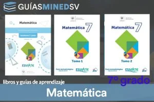 Guías y Libro de matemáticas Esmate de Séptimo Grado resuelto MINED 2025 – Descargar en PDF