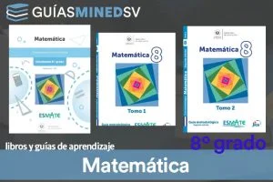 Guías y Libro de matemáticas Esmate de Octavo Grado resuelto MINED 2025 – Descargar en PDF